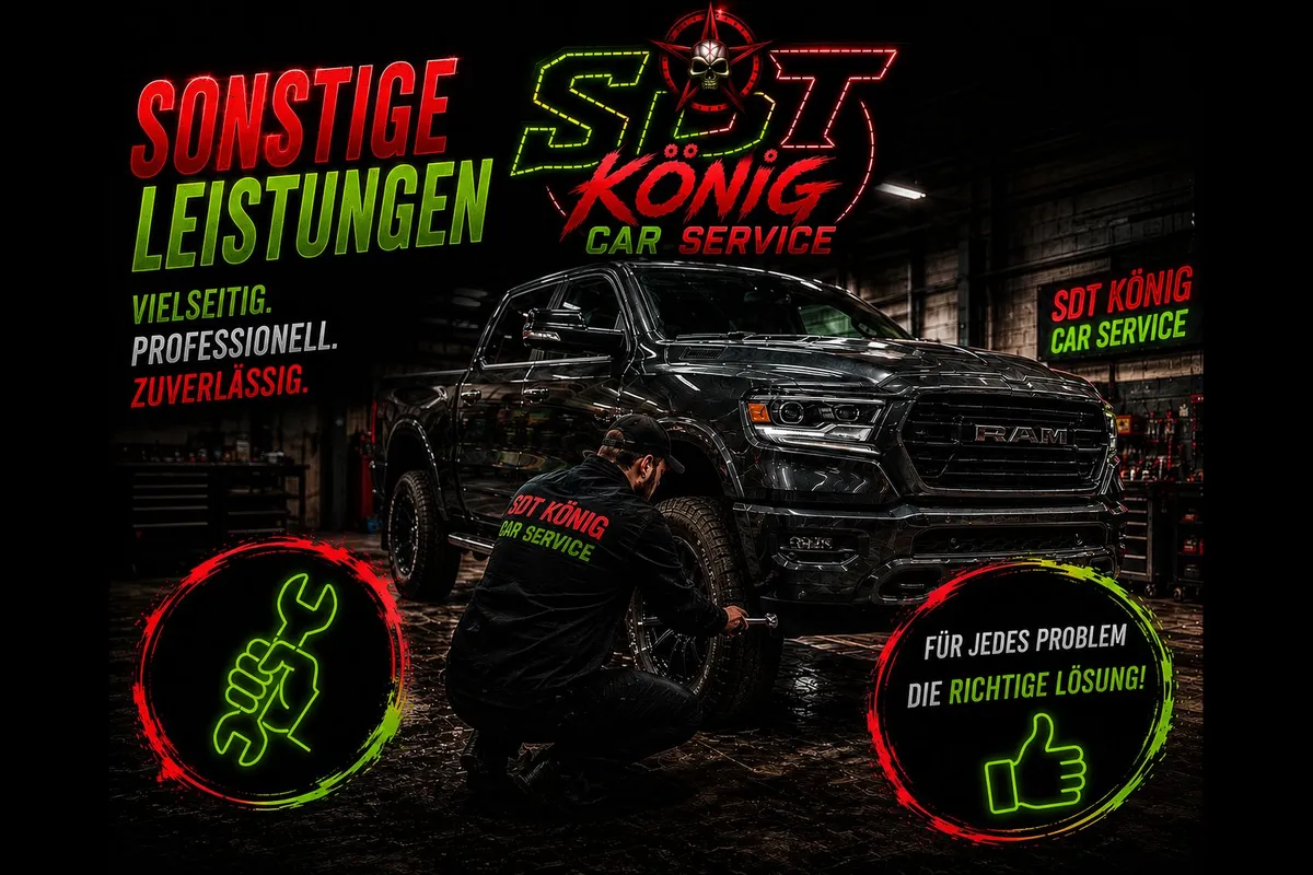 Sonstige Leistungen bei SDT König Car Service – für jedes Problem die richtige Lösung